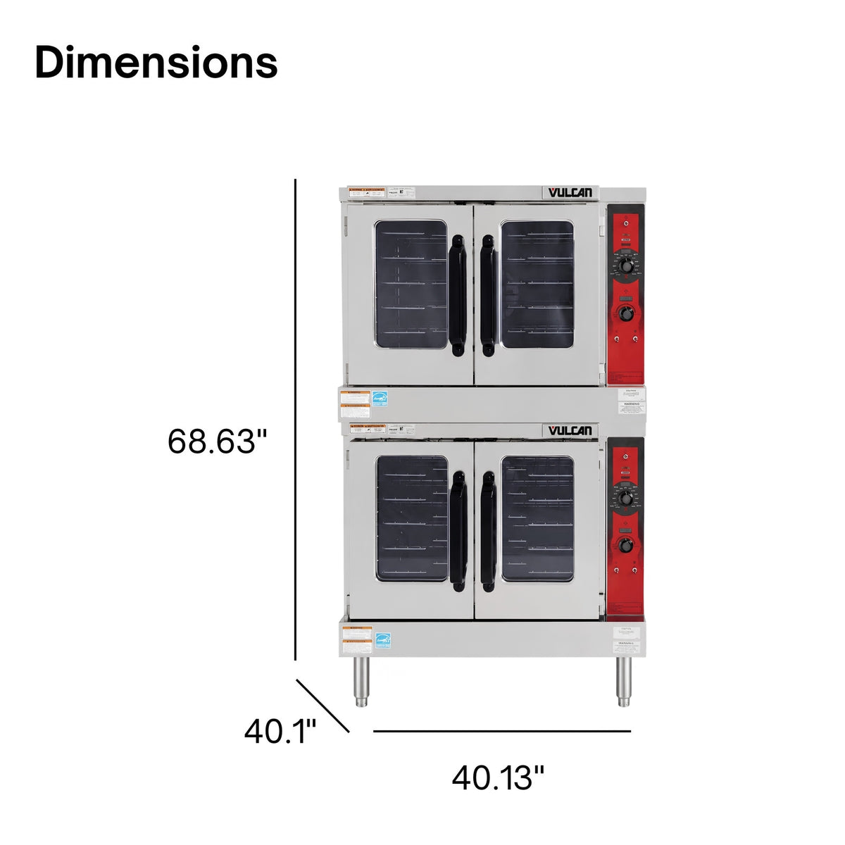 Vulcan VC55GD Gas Convection Oven