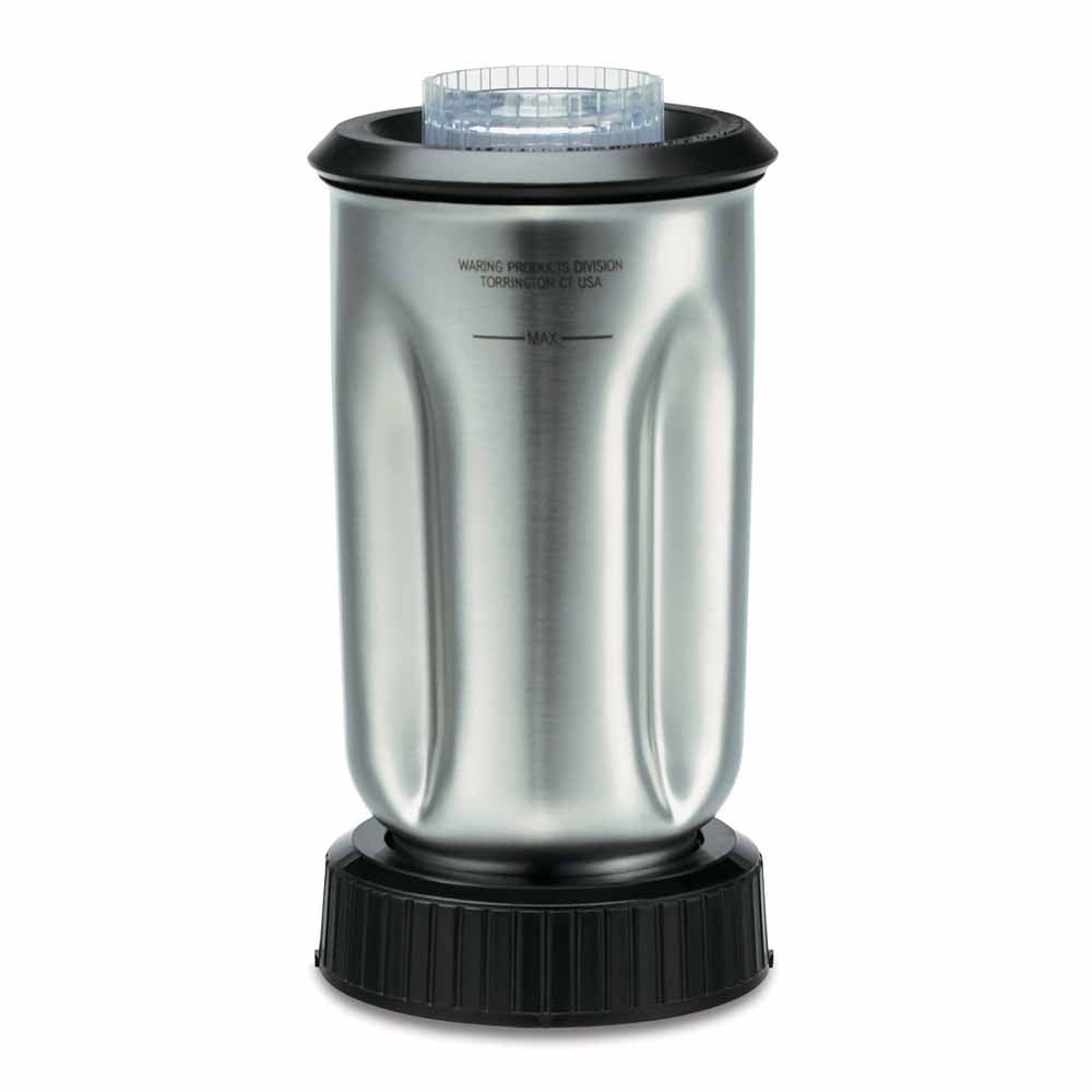 Waring CAC37 32 oz. Blender Container w/Lid - Stainless Steel