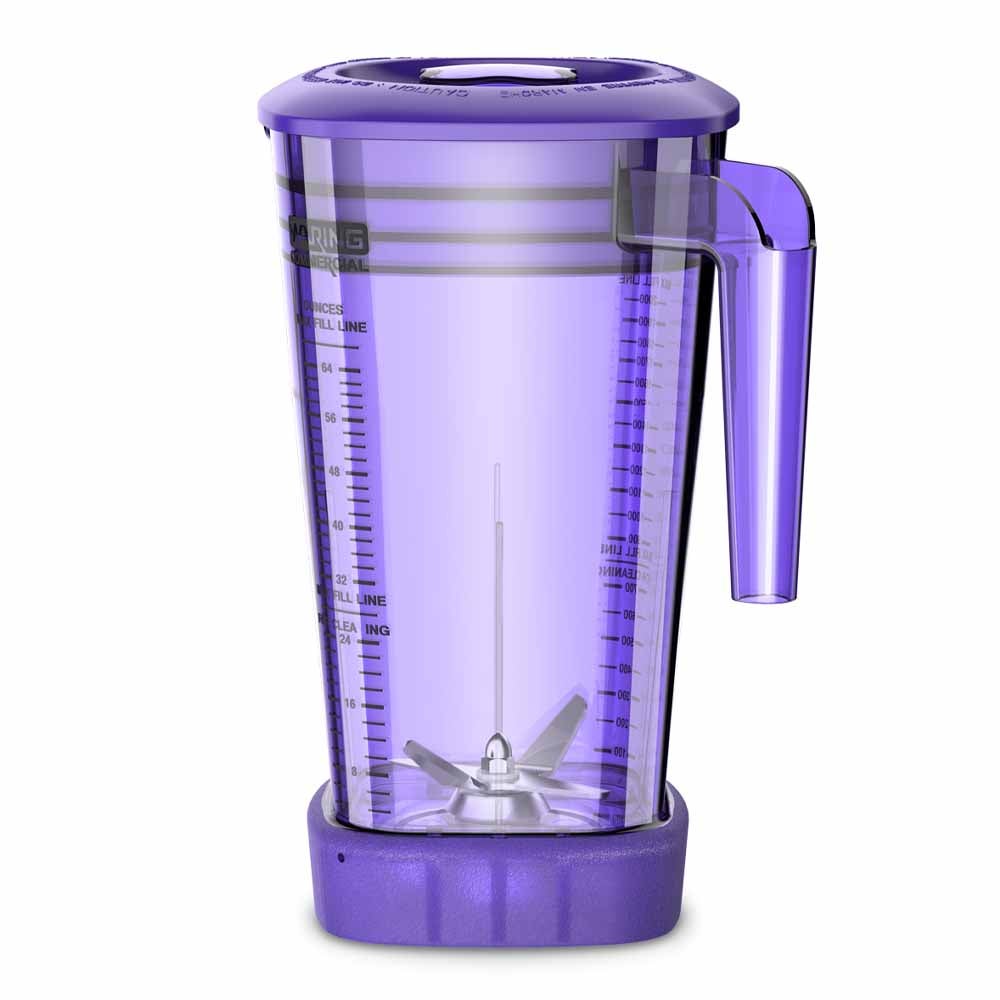 Waring CAC95-10 64 oz. Raptor Blender Container | Copolyester, Purple