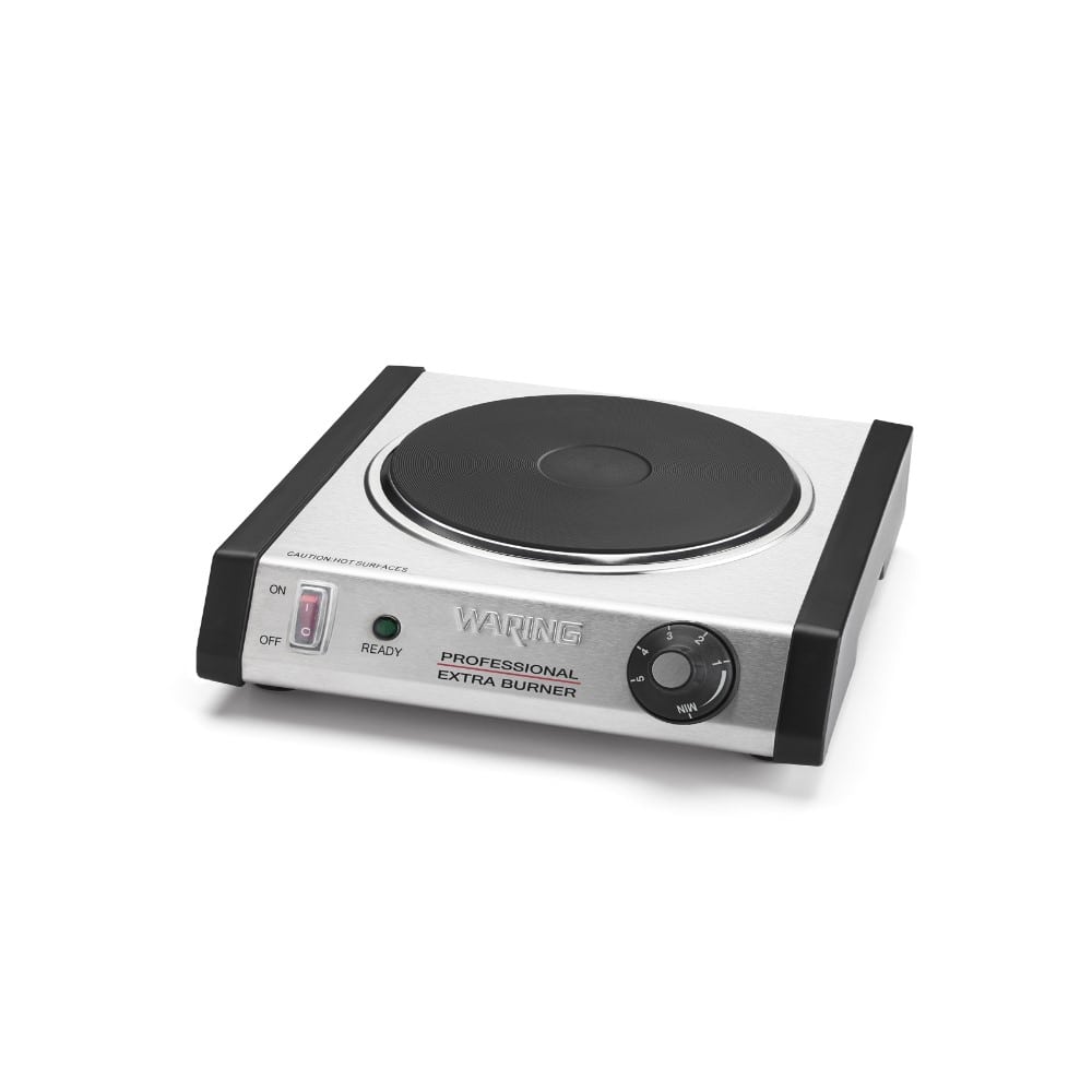 Waring WEB300 1 Burner Solid Top Electric Hot Plate | 120 Volt