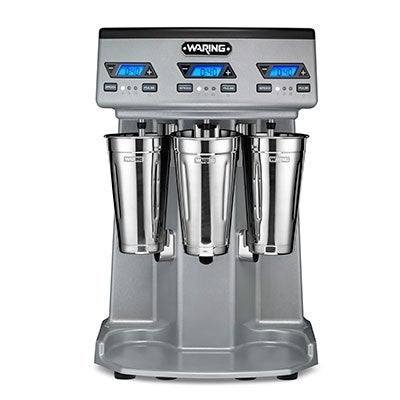 Waring WDM360TX Triple Spindle Countertop Drink Mixer | (3) 1 HP