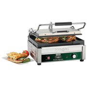 Waring WFG250T WFG250 14.5" Smooth Cast Iron Sandwich Grill w/Timer