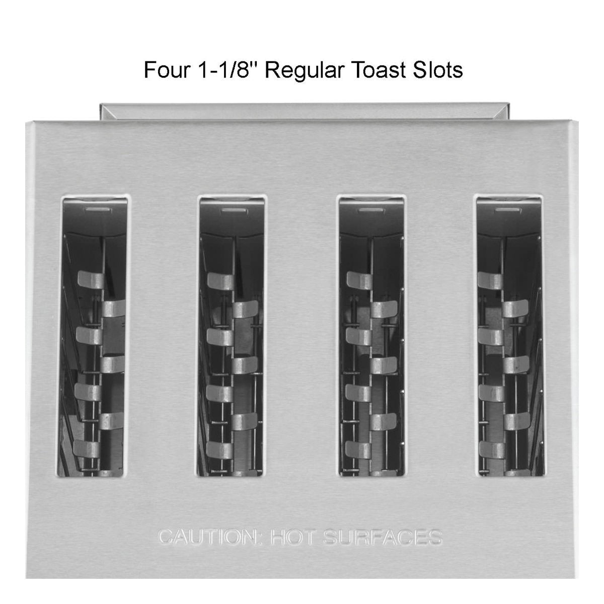 Waring WCT800 4 Slot Pop-Up Toaster | 300 Slices/hr