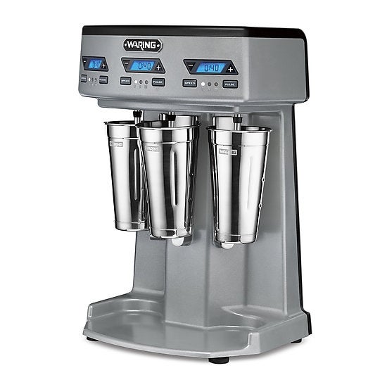 Waring WDM360TX Triple Spindle Countertop Drink Mixer | (3) 1 HP