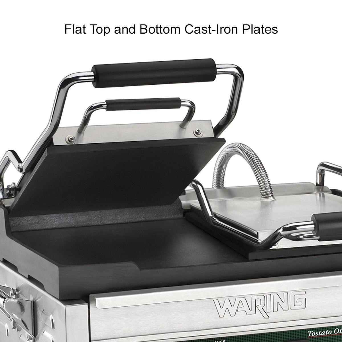 Waring Tostato Ottimo WFG300 17" Smooth Dual Cast Iron Sandwich Grill