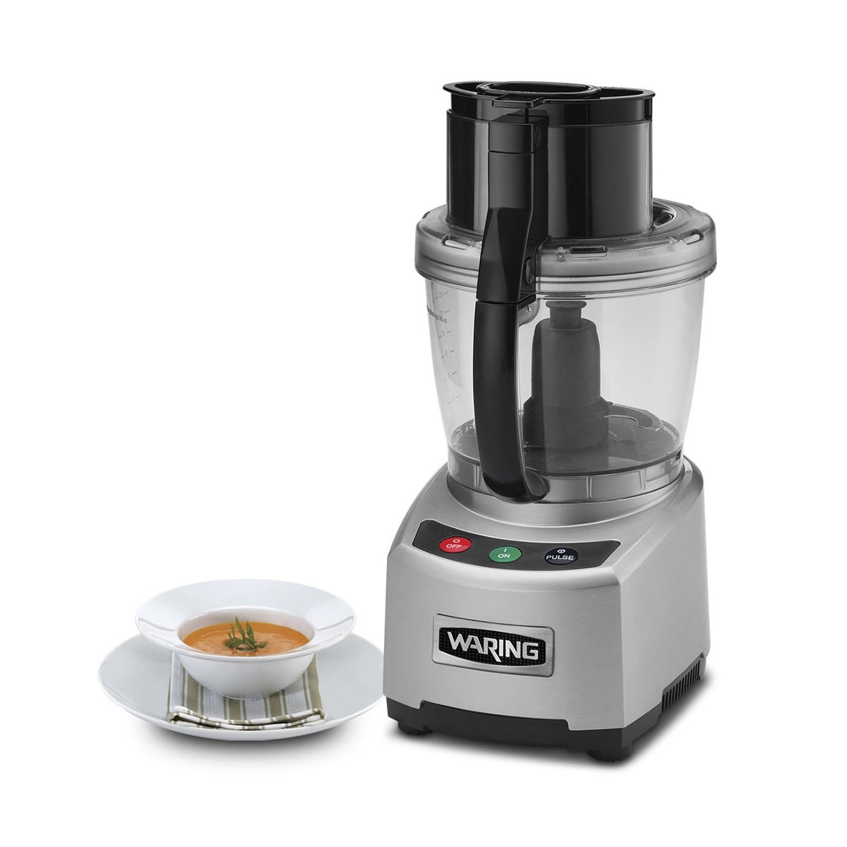 Waring WFP16S 4 qt. Standard Food Processor | Vertical Chute