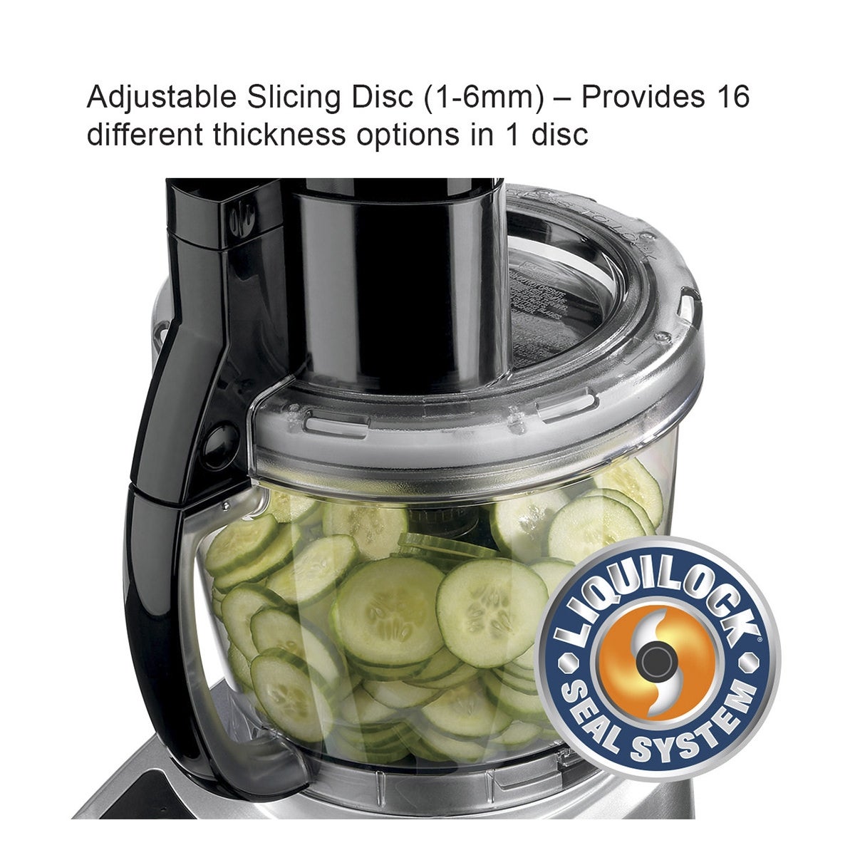 Waring WFP16S 4 qt. Standard Food Processor | Vertical Chute