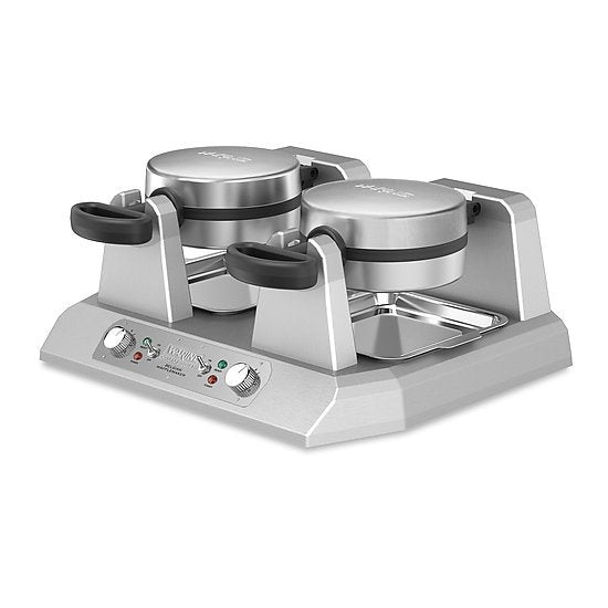 Waring WW250X2 Double 7" Round Belgian Waffle Maker