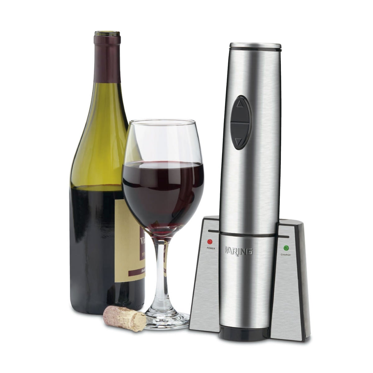 Waring WWO120 Portable Electric Wine Bottle Opener