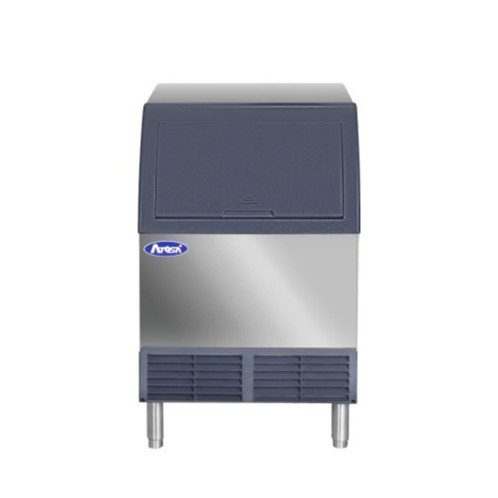 Atosa YR280-AP-161 283 lb. Air Cooled Half-Dice Undercounter Ice Machine w/ 88 lb. Bin