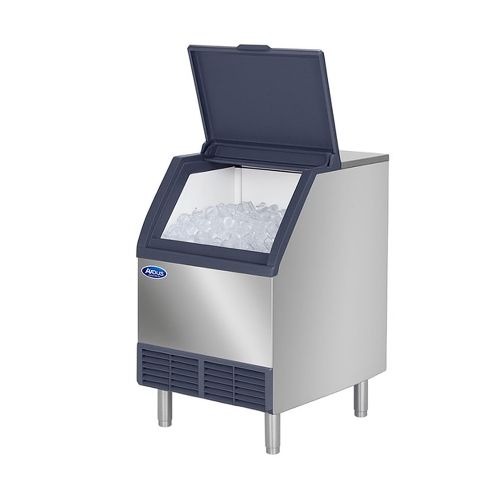 Atosa YR280-AP-161 283 lb. Air Cooled Half-Dice Undercounter Ice Machine w/ 88 lb. Bin