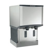 Scotsman Meridian HID312AW-1 260 lb. Air Cooled Nugget Style Wall Mount Ice Maker & Dispenser w/ 12 lb. Bin