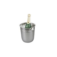 Winco WB-8 8 qt. Stainless Steel Wine Bucket