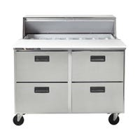Centerline by Traulsen CLPT-6016-DW 60&quot; 4-Drawer Refrigerated Sandwich Prep Table | (16) 1/6 Pan