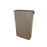 23 Gallon Beige Thin Bin Container by Impact
