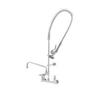 T&S Brass B-0133-ADF14-B EasyInstall 8&quot; Center Wall Mount Pre-Rinse Faucet w/ 14&quot; Nozzle