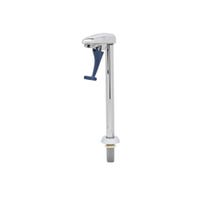 T&S Brass B-1210-01 Deck Mount Push Back Glass Filler Faucet w/ 10" Pedestal
