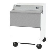 Beverage-Air SMF34HC-1-W-02 34&quot; White Single Sided Forced Air Milk Cooler | 8 Crate