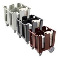 Cambro TDC30 Adjustable Tray and Dish Carts in multiple colors