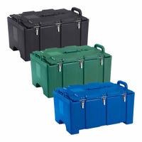Cambro 100MPC Food Pan Carriers in multiple colors