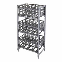 Cambro CPU243672C96480 Premium Camshelving 72" Stationary Ultimate #10 Can Rack empty
