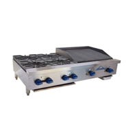 Comstock-Castle FHP30-1.5RB Gas Hotplate w/ 18" Charbroiler