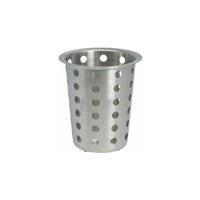 Winco FC-SS Stainless Steel Perforated Flatware Cylinder