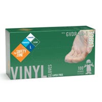 Impact GVDR-MD-1-BX Clear Vinyl Disposable Gloves | Medium