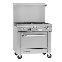 Southbend Ultimate 436A-3G Gas Range w/ 36" Griddle & Convection Oven
