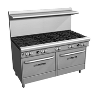 Southbend 4601AA 60" 10 Burner Gas Range w/ 2 Convection Ovens