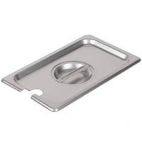 Winco SPCN 1/9 Size Stainless Steel Steam Table Pan Cover w/ Handle