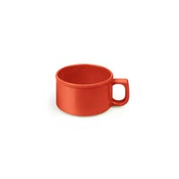 Thunder Group 10 oz, 4" soup mug, pure red | Model No. CR9016PR