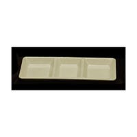 Thunder Group 15"(l) x 6-1/4"(w) x 1-3/8"(d) Passion Pearl Melamine Serving Tray | Model No. PS5103V