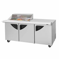 Turbo Air TST-72SD-15M-N-CL 3 Door Refrigerated Sandwich Prep Table