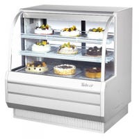 Turbo Air TCGB-48-DR 48" Curved Glass Dry Bakery Case