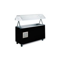 Vollrath 3871346 46" 3-Pan Solid Base Cold Well Table w/Lights | Ice Cooled