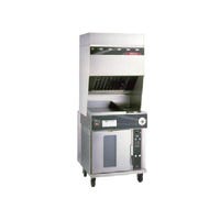 Wells WVO-2HFG 42" Electric Ventless Range w/ 2-French Plates 18" Griddle & Oven Base | 208/240V